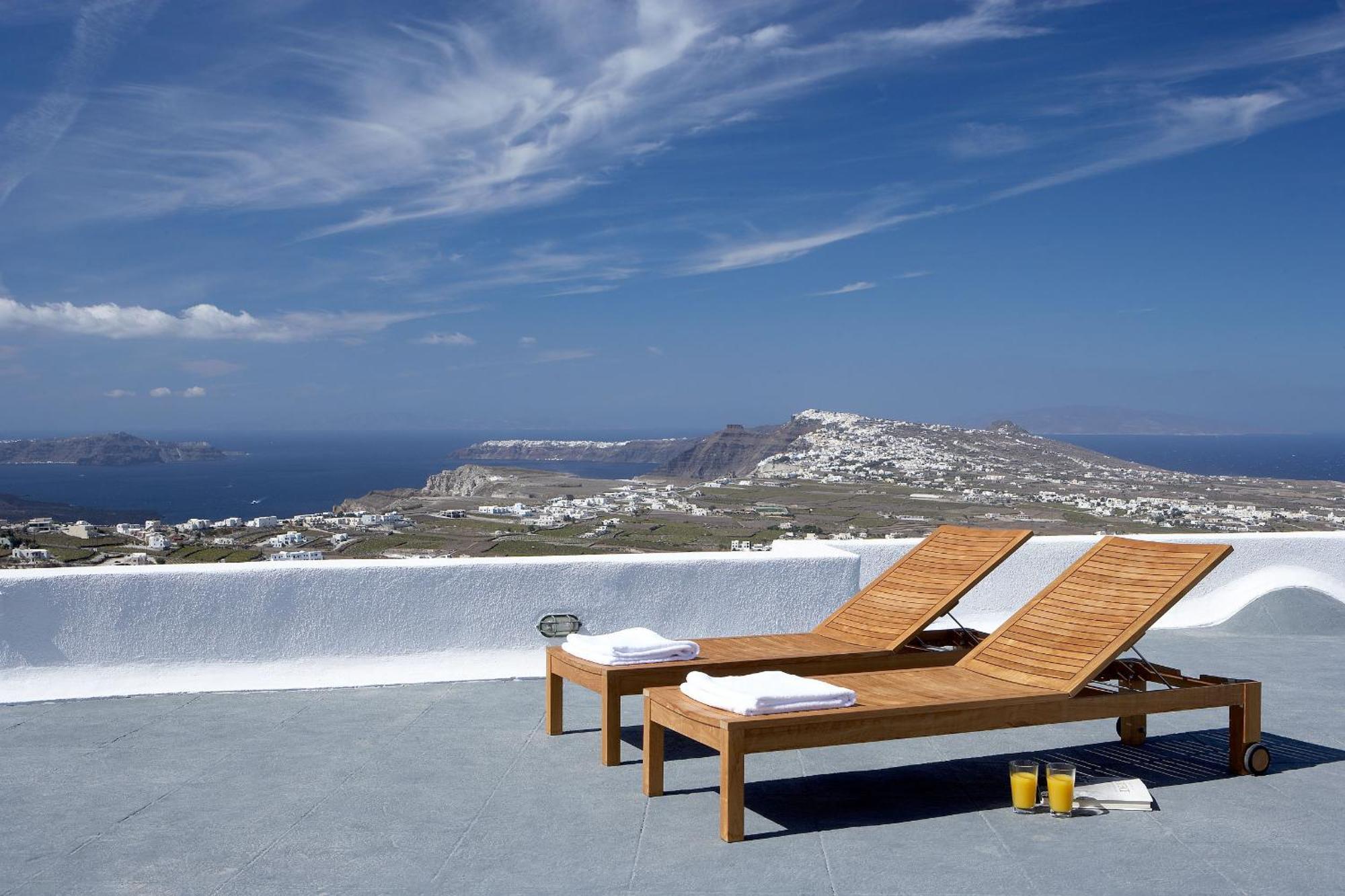 Villa Fabrica Santorini Pýrgos Eksteriør bilde