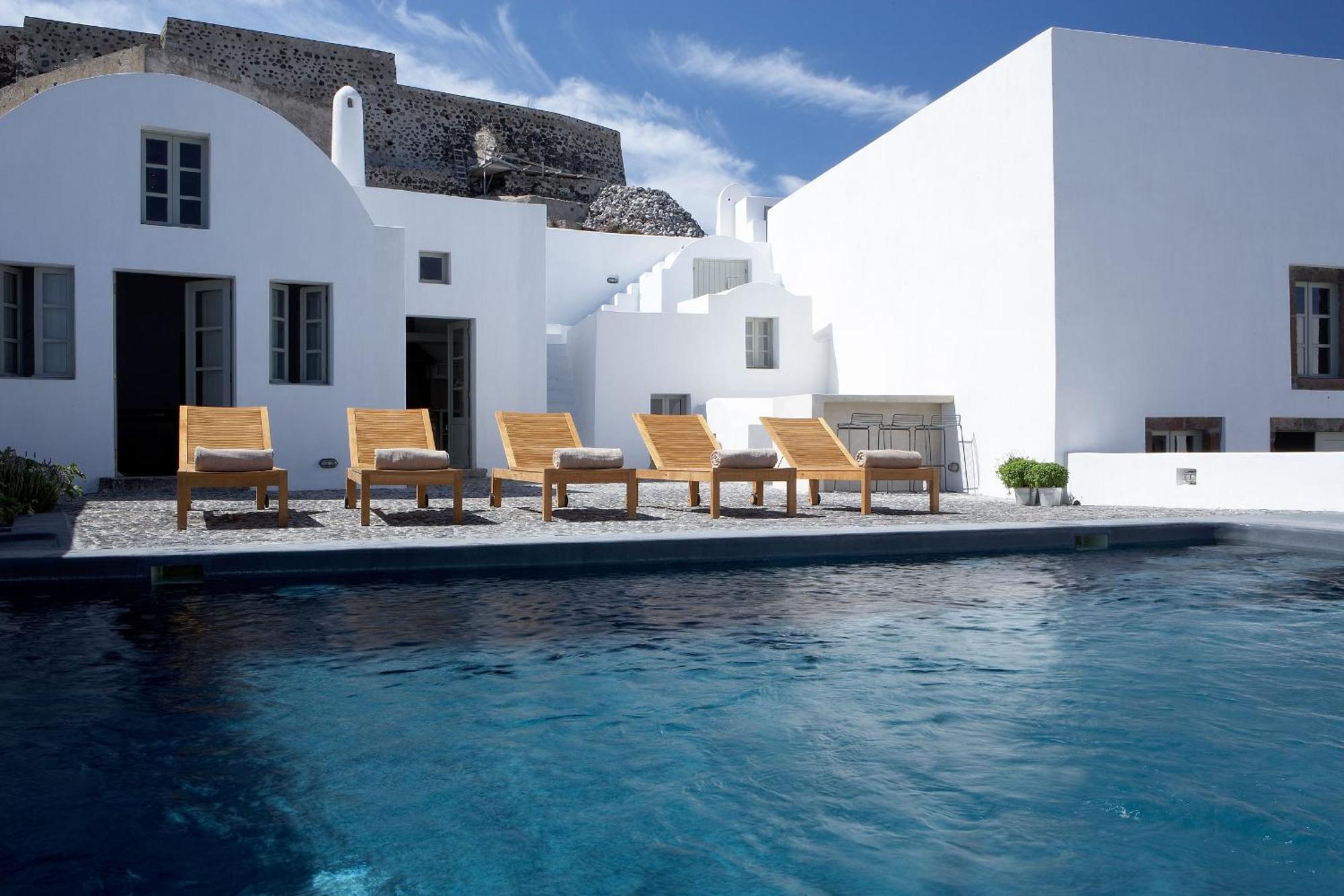 Villa Fabrica Santorini Pýrgos Eksteriør bilde