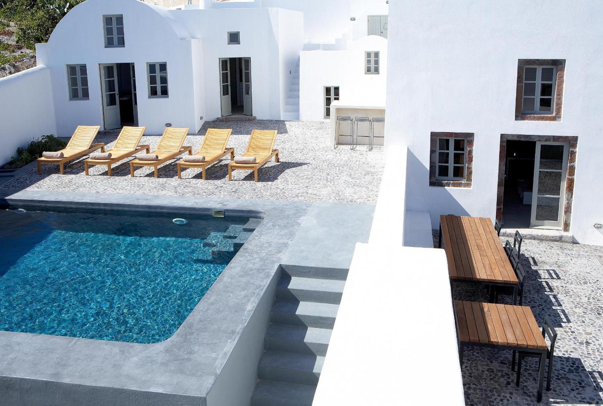 Villa Fabrica Santorini Pýrgos Eksteriør bilde